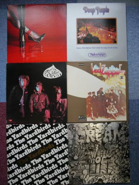 【165】 ５０-７０年代　ＲＯＣＫ名盤ＬＰ　７０種　