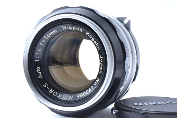 ★極美品★ ニコン Nikon NIKKOR-S Auto F1.4 50mm 銘玉♪#131