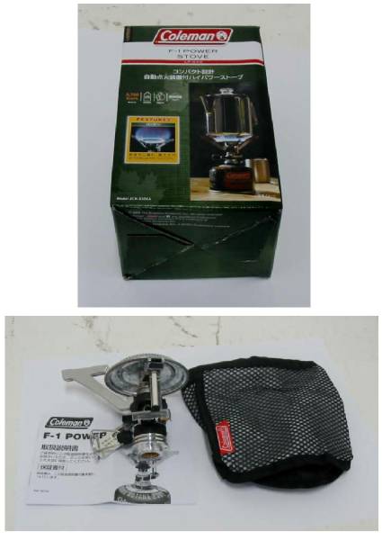 新品　Coleman/コールマン F-1パワーストーブ/JCM-S106A　⑥