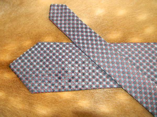 ★新品同様★バーバリーシルク100％ネクタイ★