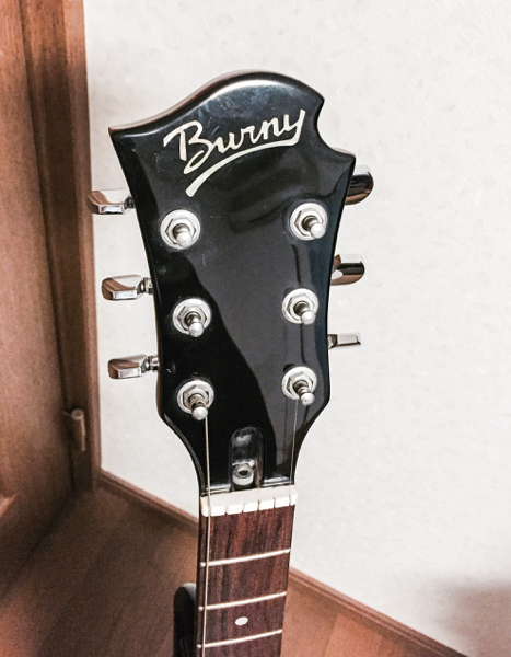 FERNANDES Burny HR-85 エレキギター hideモデル ブラック 限定500本 専用ハードケース付き フェルナンデス バーニー札幌市 清田区 平岡 FERNANDES Burny HR-85 エレキギター hideモデル ブラック 限定500本