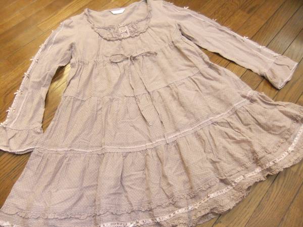 ピンクハウス・リボンいっぱい可愛いチュニック/ピンク