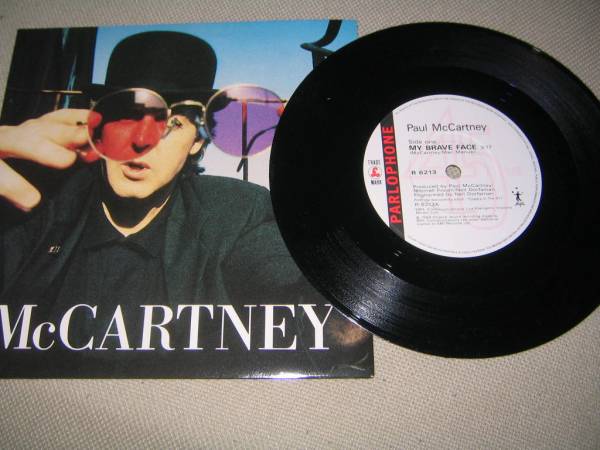 paul mccartney / my brave face (UKミスプレス盤RARE!!)