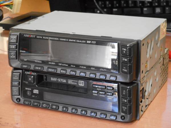 C-83 ジャンク□アゼスト DSP-777 BAY-575A□カーオーディオ
