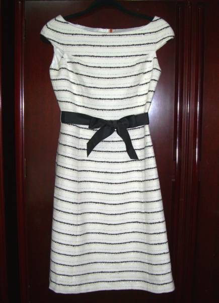 美品　ストロベリーフィールズ　ツイードワンピース　W