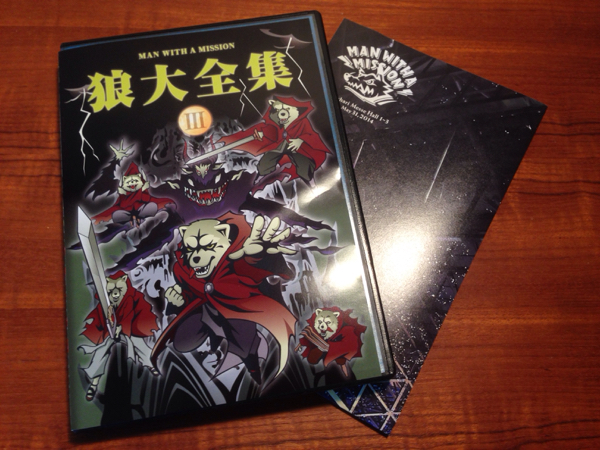 man with a mission マンウィズ 狼大全集III dvd 新品同様