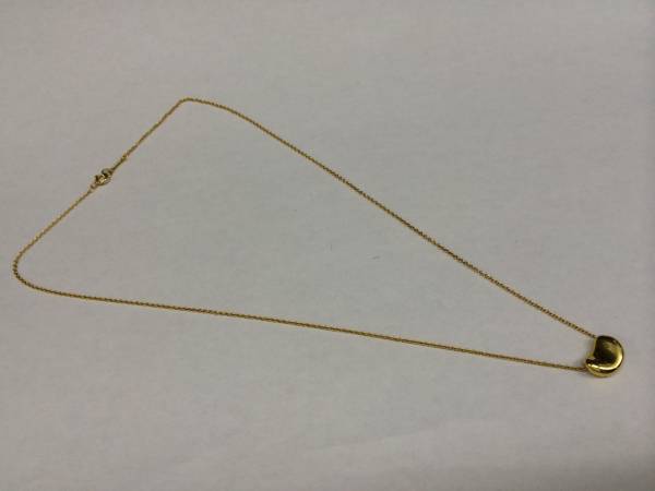 ●ティファニー ビーンズネックレス K18YG●Tiffany 750 美品