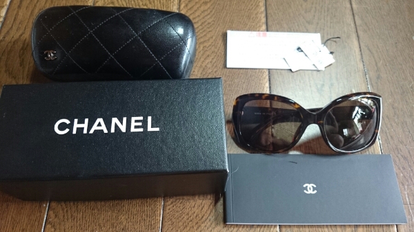正規品CHANELべっ甲サングラス松坂屋で購入