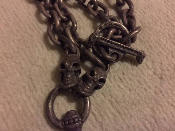 ガボール スカルダガーネックレス