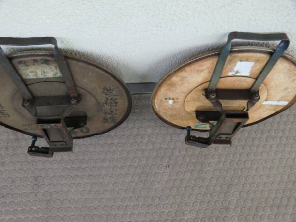JR貨物列車 後部標識板（赤色反射板） 2枚セット(廃品、放出品