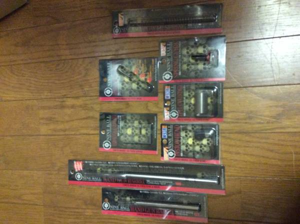 マルイ電動M93R用ナインボール中古カスタムパーツ各種