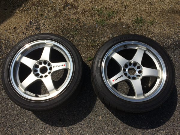 ニスモ NISMO ホイール LM-GT4 中古 17インチ 9.5J +38(ラジアルタイヤ 
