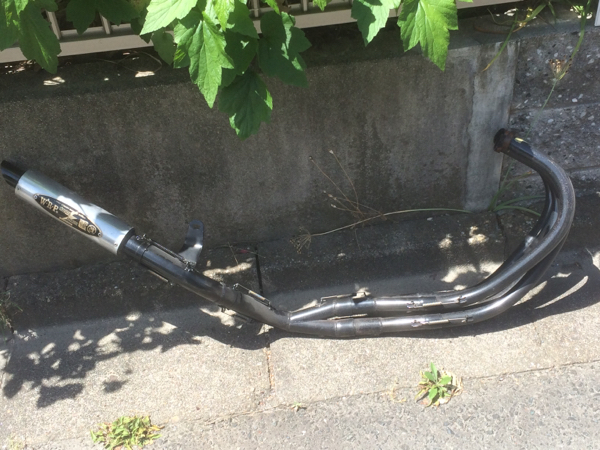 1円売り切りcbx用雷菅5本限定9分割wrp(マフラー本体（社外）)｜売買