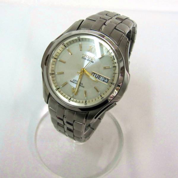 【お宝山Ｎ】CITIZEN　腕時計 Eco-Drive ATTESA GN-4W-S