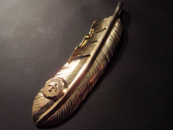 ゴローズ　18Kオールドメタル付き全金特大フェザー右　自身購入_1