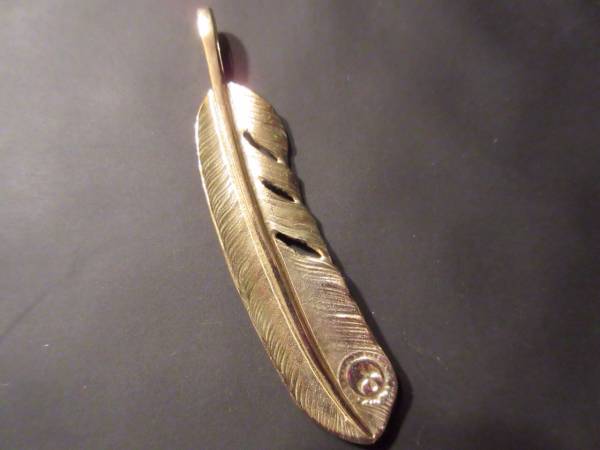 ゴローズ　18Kオールドメタル付き全金特大フェザー右　自身購入_3