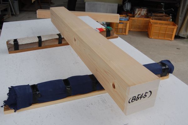 木曽桧 ヒノキ(天然材）1190×118×118 8年乾燥 角材 材木 新品