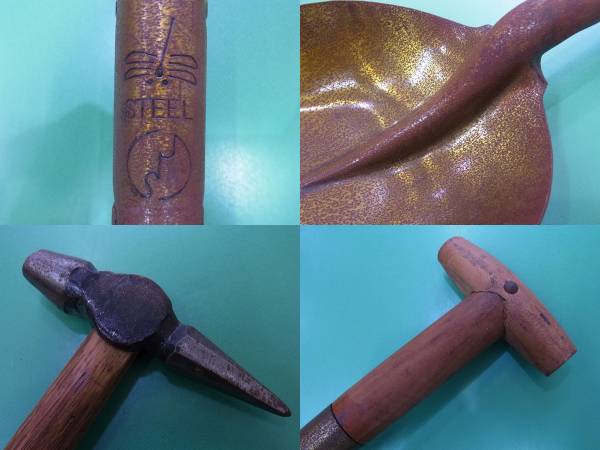 【鉄道グッズ】 国鉄 石炭スコップ＆点検ハンマー_3
