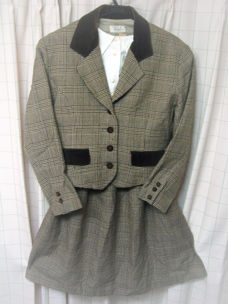 送料込♪ハーモニカ*上品なロングスカートスーツ*セット