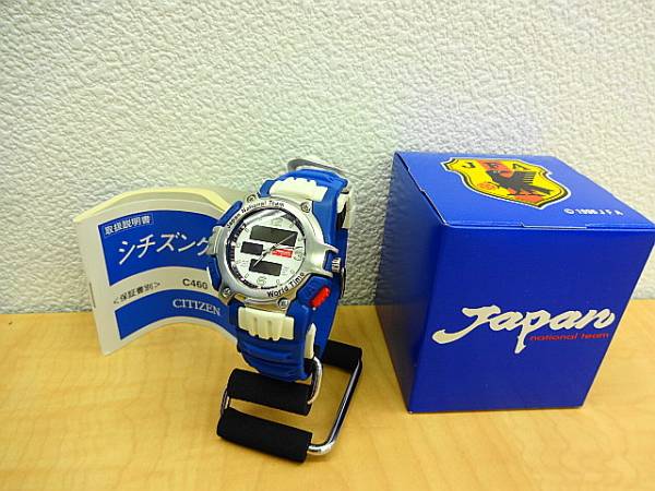 レア☆シチズン/1996/JFA/ワールドカップ/日本代表 限定時計☆(記念品 
