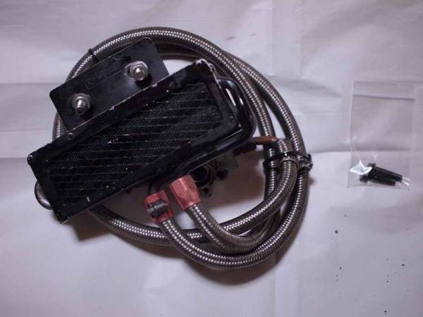 SR500 オイルクーラー　キジマ
