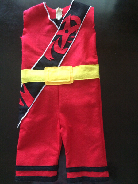 手裏剣戦隊ニンニンジャー風衣装 型紙 コスプレ(子ども用)｜売買された