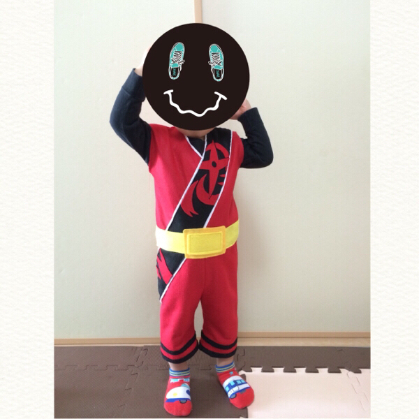 手裏剣戦隊ニンニンジャー風衣装 型紙 コスプレ(子ども用)｜売買された