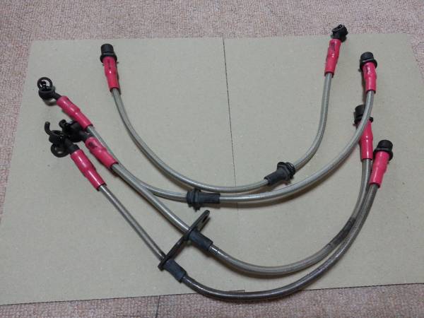インプレッサGDB用 STIステンメッシュブレーキホース(スバル用)｜売買