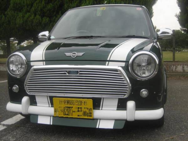 L700ミラジーノ用リップスポイラー（塗色G38中古品）(エアロパーツ 