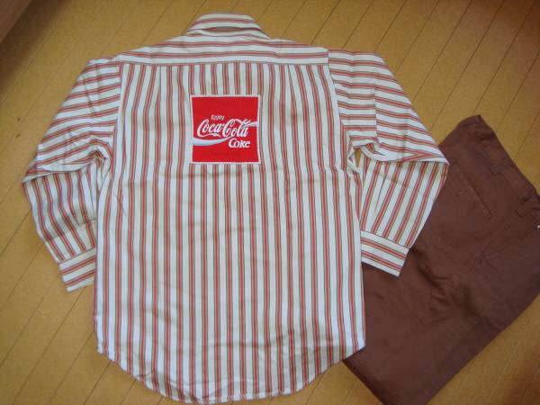 コカコーラ制服ユニホーム昭和レトロ旧車ロカビリーリーゼント(コカ