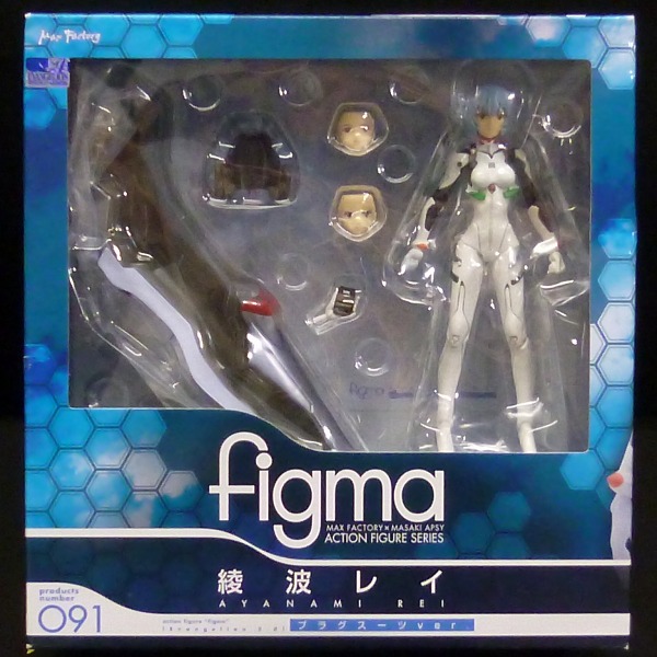 J240 未開封 MAX FACTORY figma 綾波レイ / エヴァンゲリオン ★