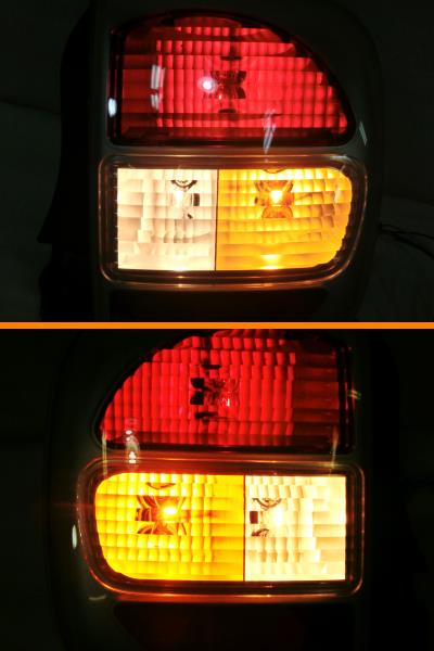 ラパン 後期 HE21S テールランプ スズキ(純正) のパーツレビュー 純正
