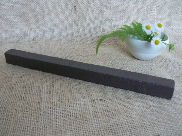 古鉄　古農具　アンティーク　骨董　シャビー　鉄角棒　文鎮