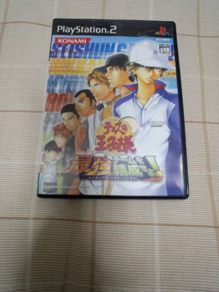 PS2 テニスの王子様 最強チームを結成せよ 説明書付 ジャンク