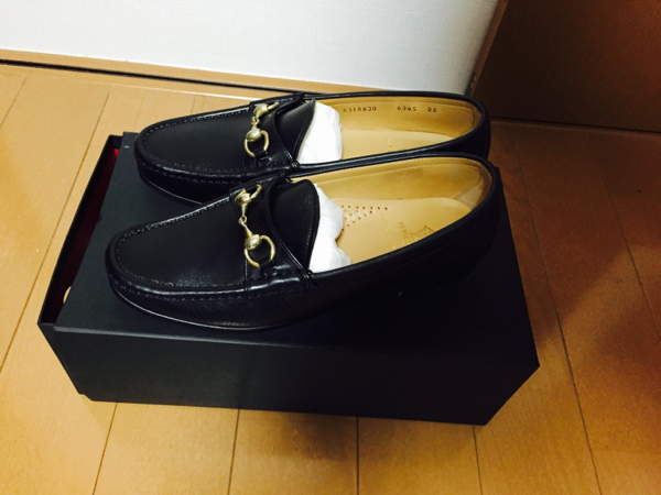 mr.gentlemanリーガルローファー黒シャツニット