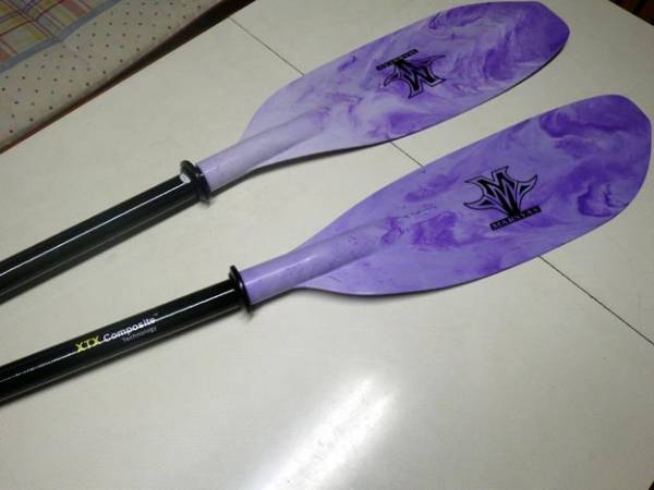 マーシャス ツーリングパドル2P　225cm/パープル　新品