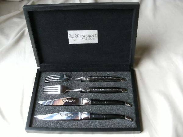 ラギオール・アン・オブラック　ナイフ＆フォーク・ペアセット