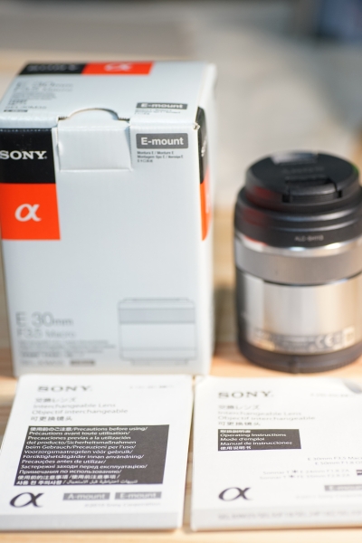 SONY E 30mm F3.5 Macro 中古_1