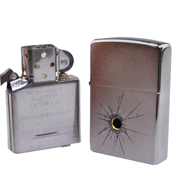 銃痕 zippo レア ミリタリー 銃弾 サバイバル オリジナル 限定