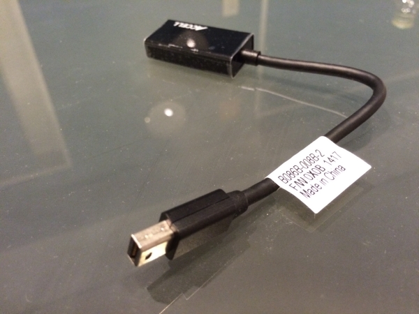 送料無料 Accell DisplayPort 1.1 to HDMI 1.4 B086B-008B-2