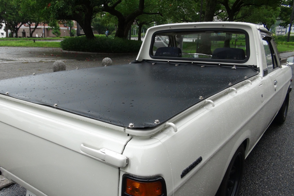 ■旧車/サニートラック/サニトラ/トノカバー/シート/幌/黒/即納