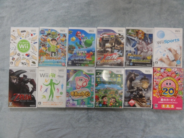 ｗｉｉソフ12本 ゼルダ カービィ マリオ ポケモン 1円 その他 売買されたオークション情報 Yahooの商品情報をアーカイブ公開 オークファン Aucfan Com