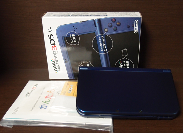 Newニンテンドー3DS LL 本体 メタリックブルー