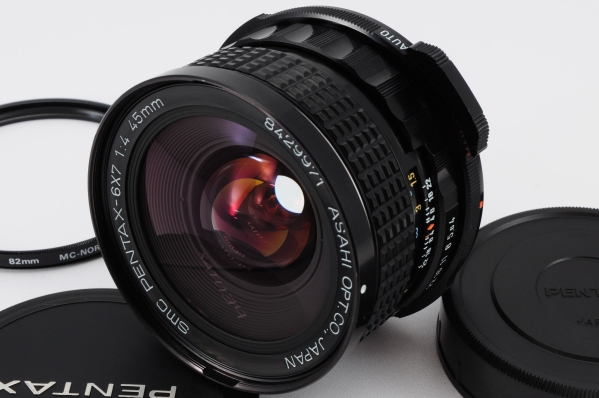 ★極美品★PENTAX ペンタックス SMC 67 45mm F4 超広角レンズ