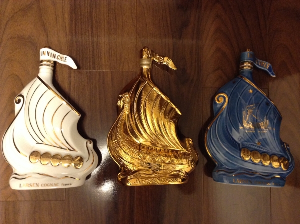 送料無料！古酒未開封 ラーセン バイキングシップ ３本セット