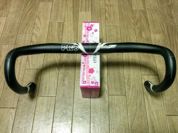 【高剛性】シマノ PRO VIBE 7S コンパクト ハンドル【400mm】