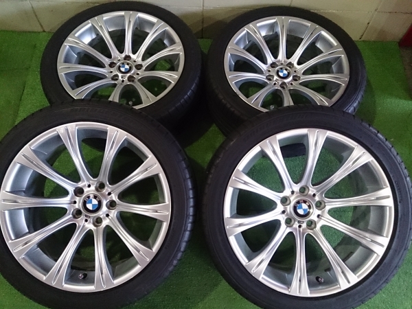 大阪発☆BMW M5純正BBS BSポテンザS001 19×8.5J/9.5J E60流用
