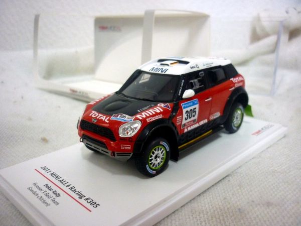 TSM MODEL 2011 MINI ALL４ レーシング ＃305 1/43 ミニカー