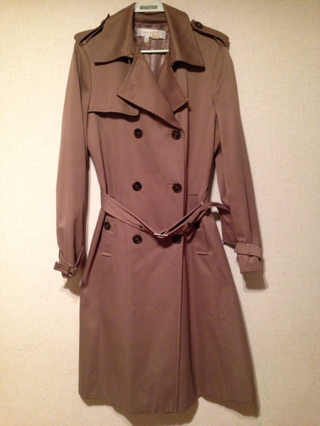 ザラ ZARA トレンチコート Mサイズ ブラウン 秋冬 裏地付き