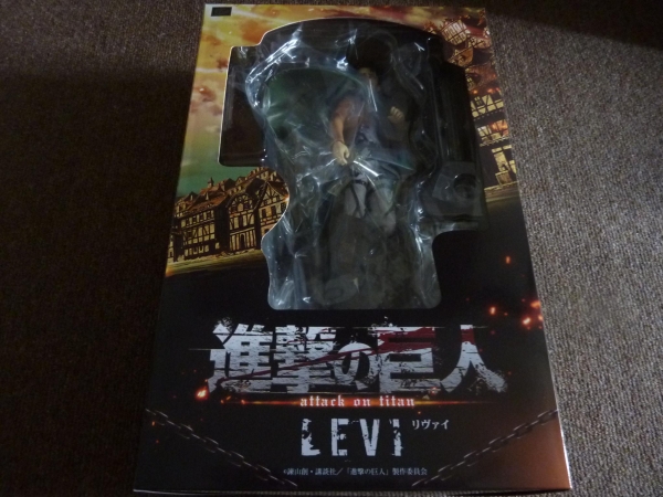 進撃の巨人 フィギュア プルクラ リヴァイ 1/7スケール 新品
